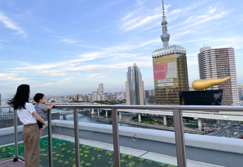 MIMARU東京浅草ステーションの屋上