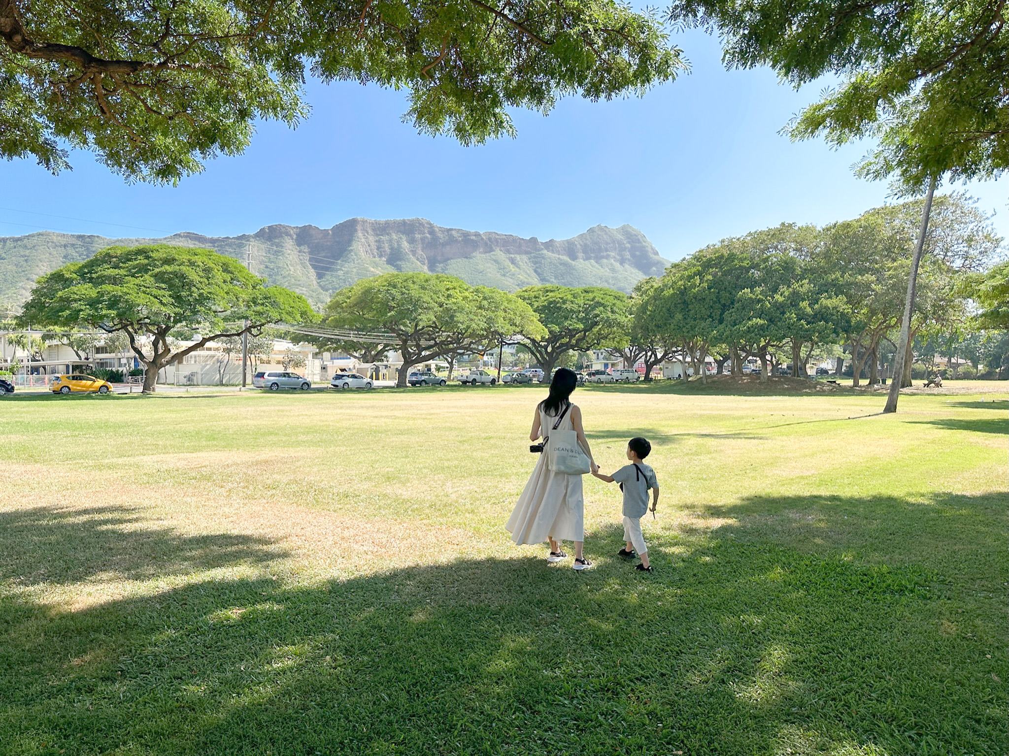 ハワイのカピオラニ公園